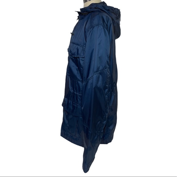 Lightweight Jacket with Hood Windbreaker Rain Repellent Resistant Womens Size L - Picture 7 of 12